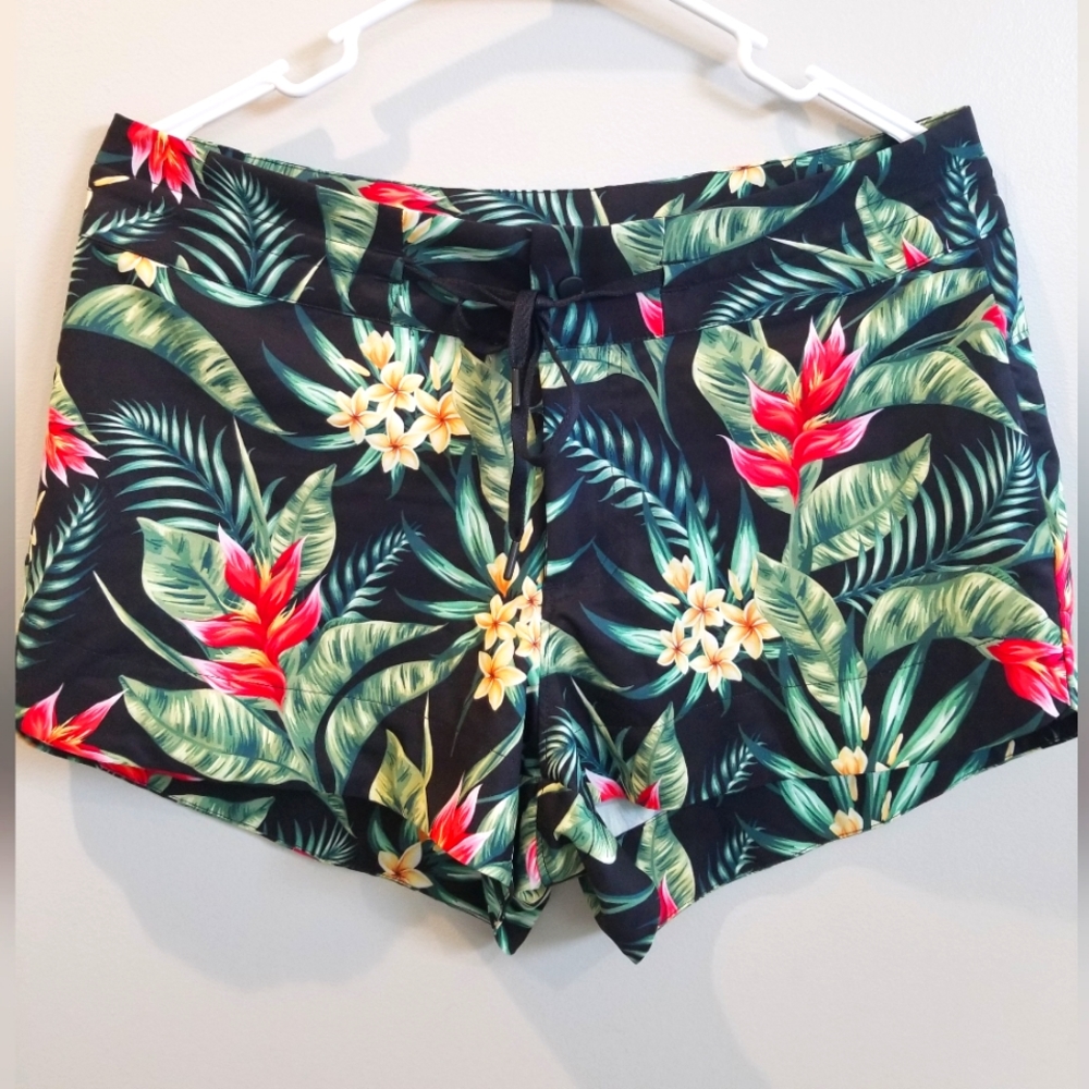 CALIA tropical floral shorts